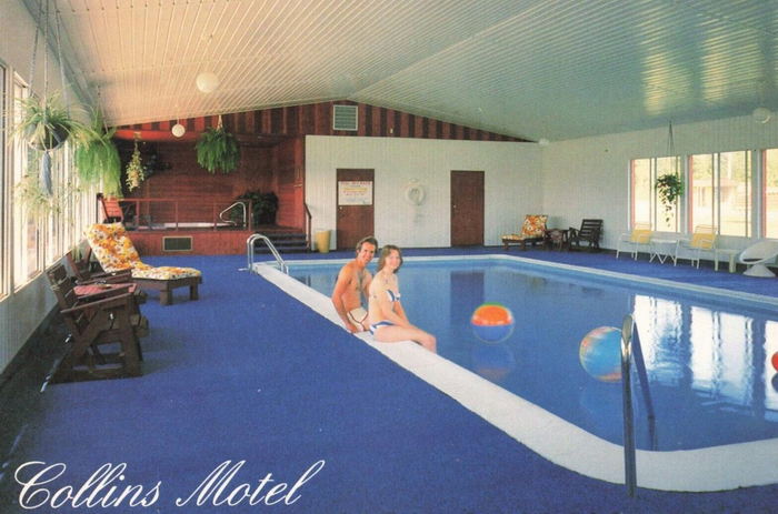 Collins Motel - Vintage Postcard Of Collins Motel (newer photo)